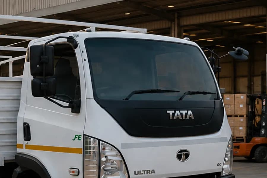 Tata Ultra T.11 Windshield View