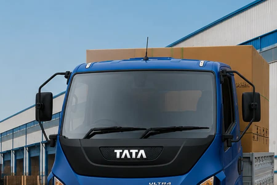 Tata Ultra T.6 Windshield View