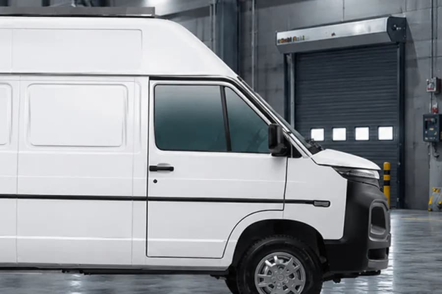 Tata Winger Cargo Driver Door View