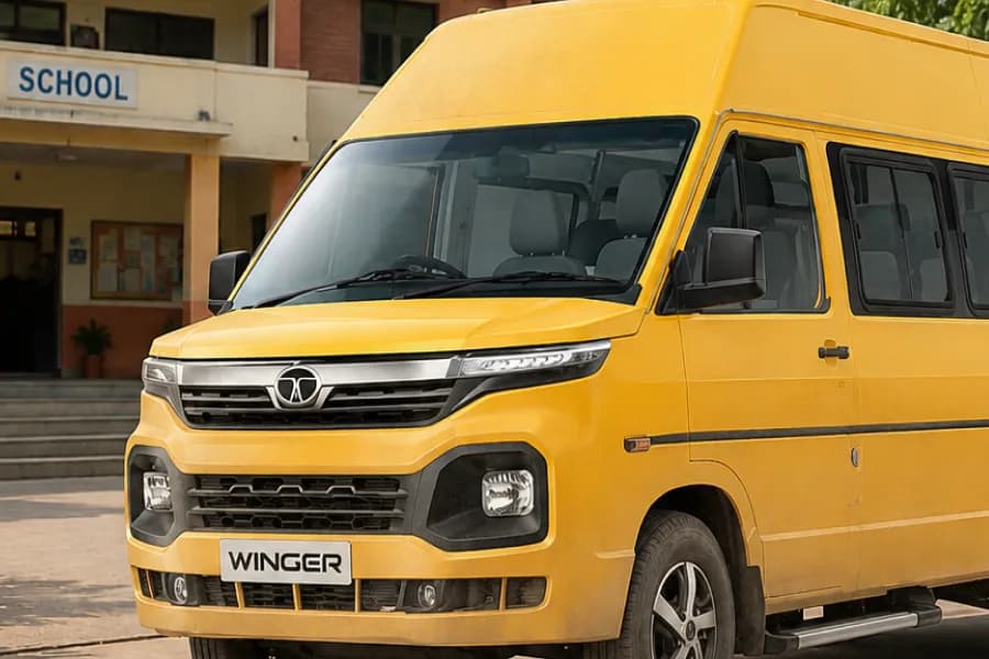 Tata Winger School Van Front View