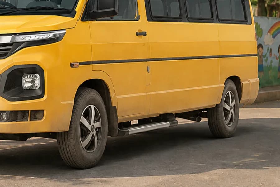 Tata Winger School Van Tyres View