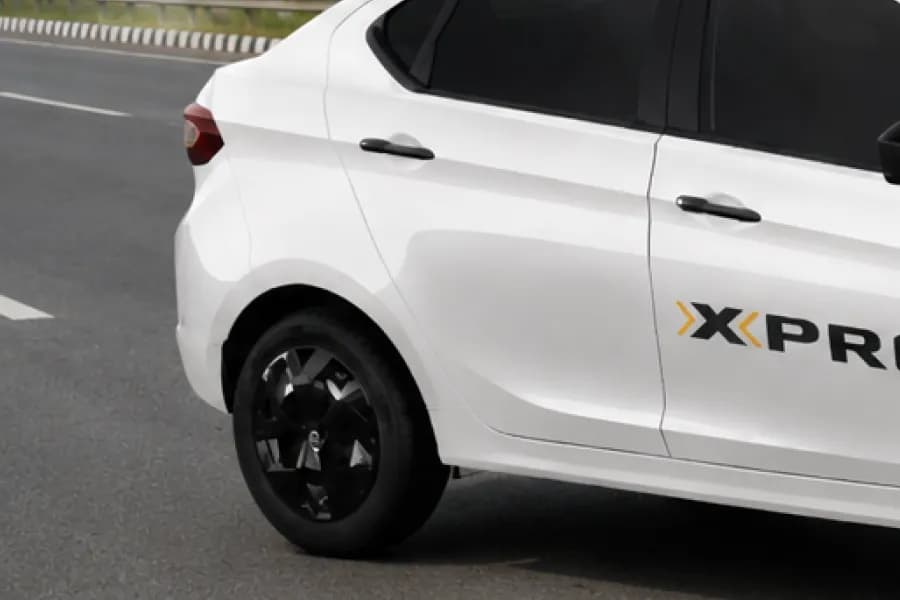 Tata Xpres Rear Wheel View