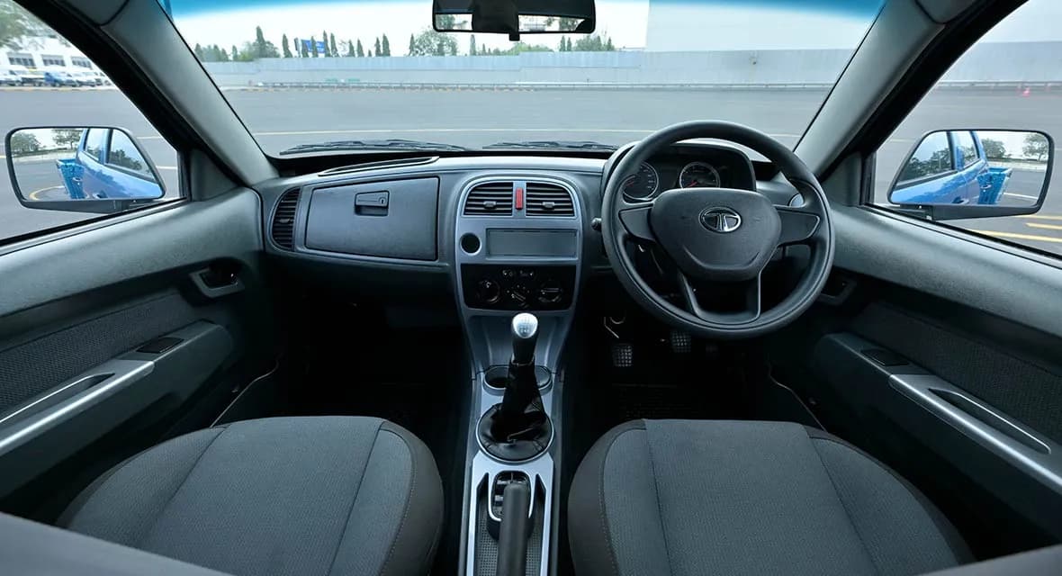 Tata Yodha Crew Cab Cabin View