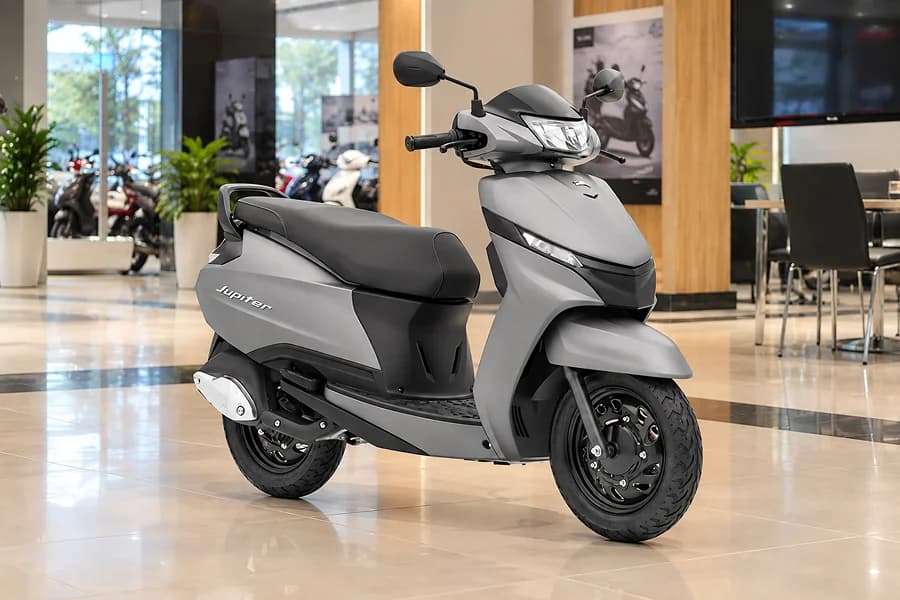 TVS Jupiter Side View