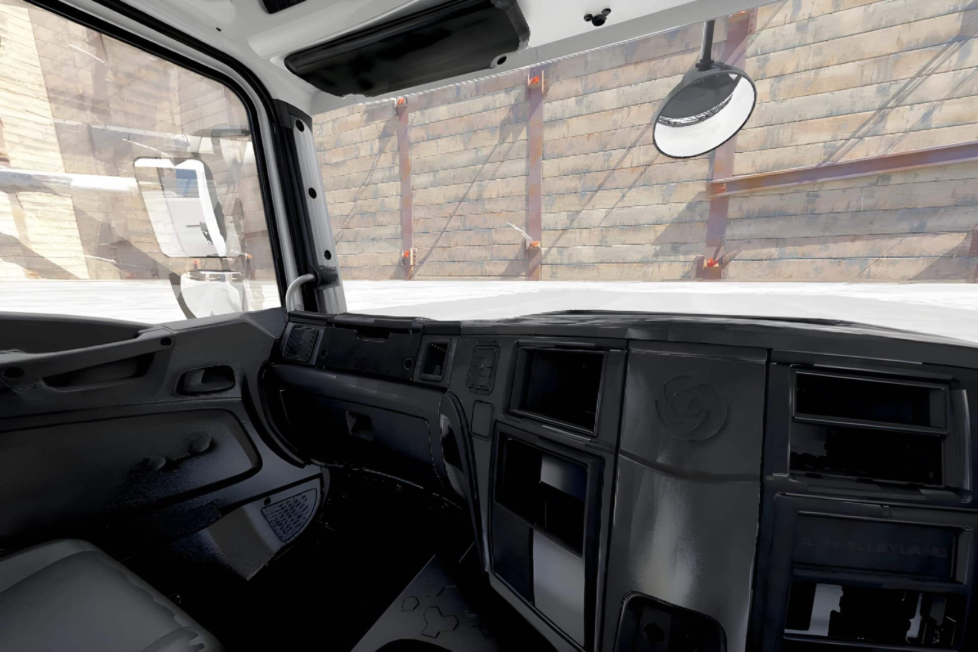 Ashok Leyland AVTR 3525-8x2 interior