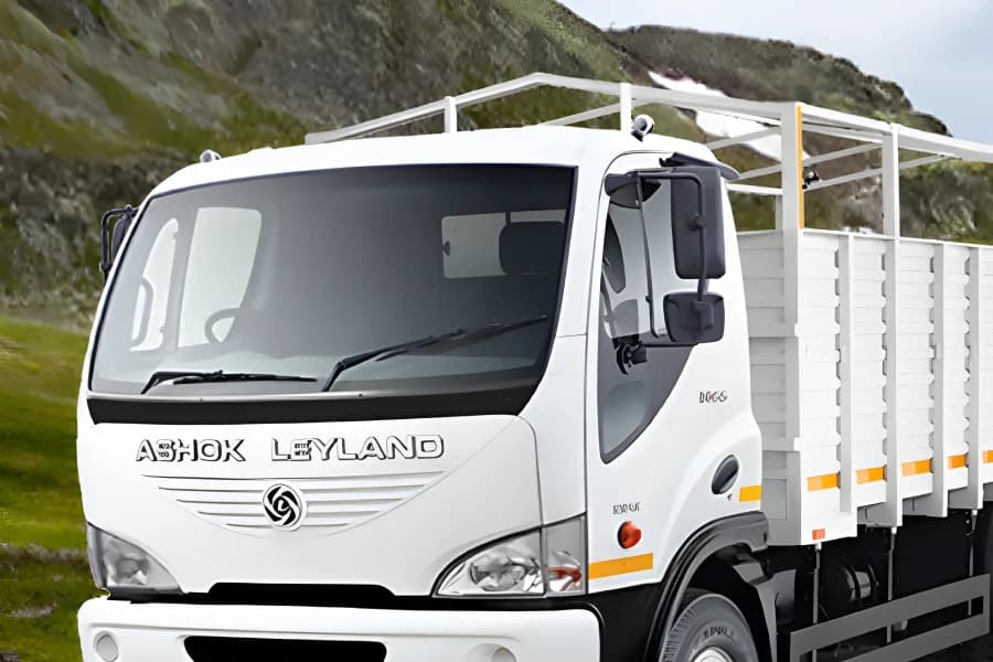 Ashok Leyland BOSS 1115 Side Mirror View