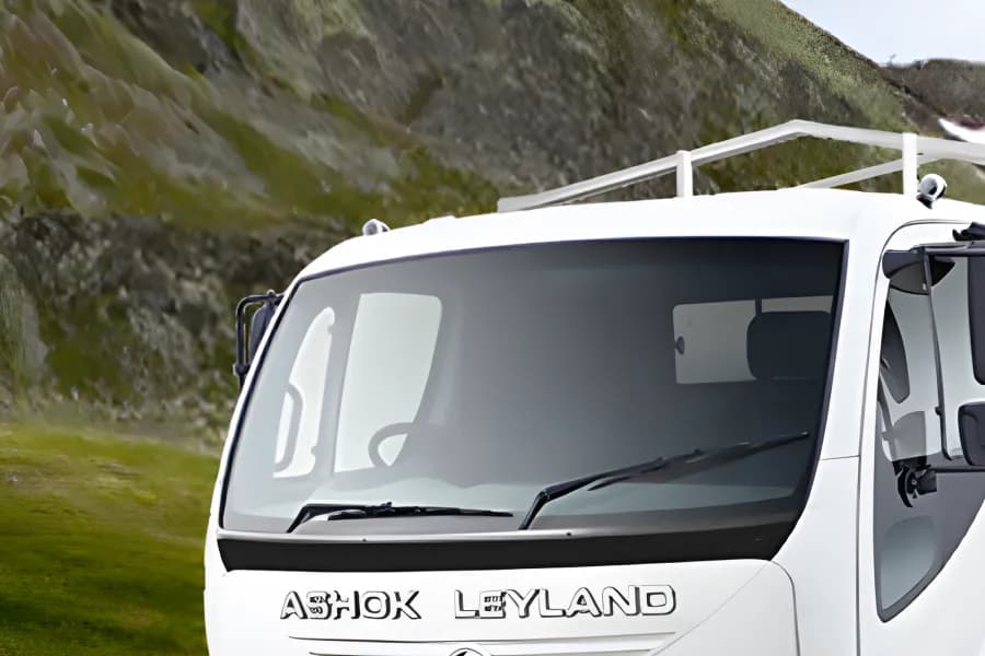 Ashok Leyland BOSS 1215 Windshield View