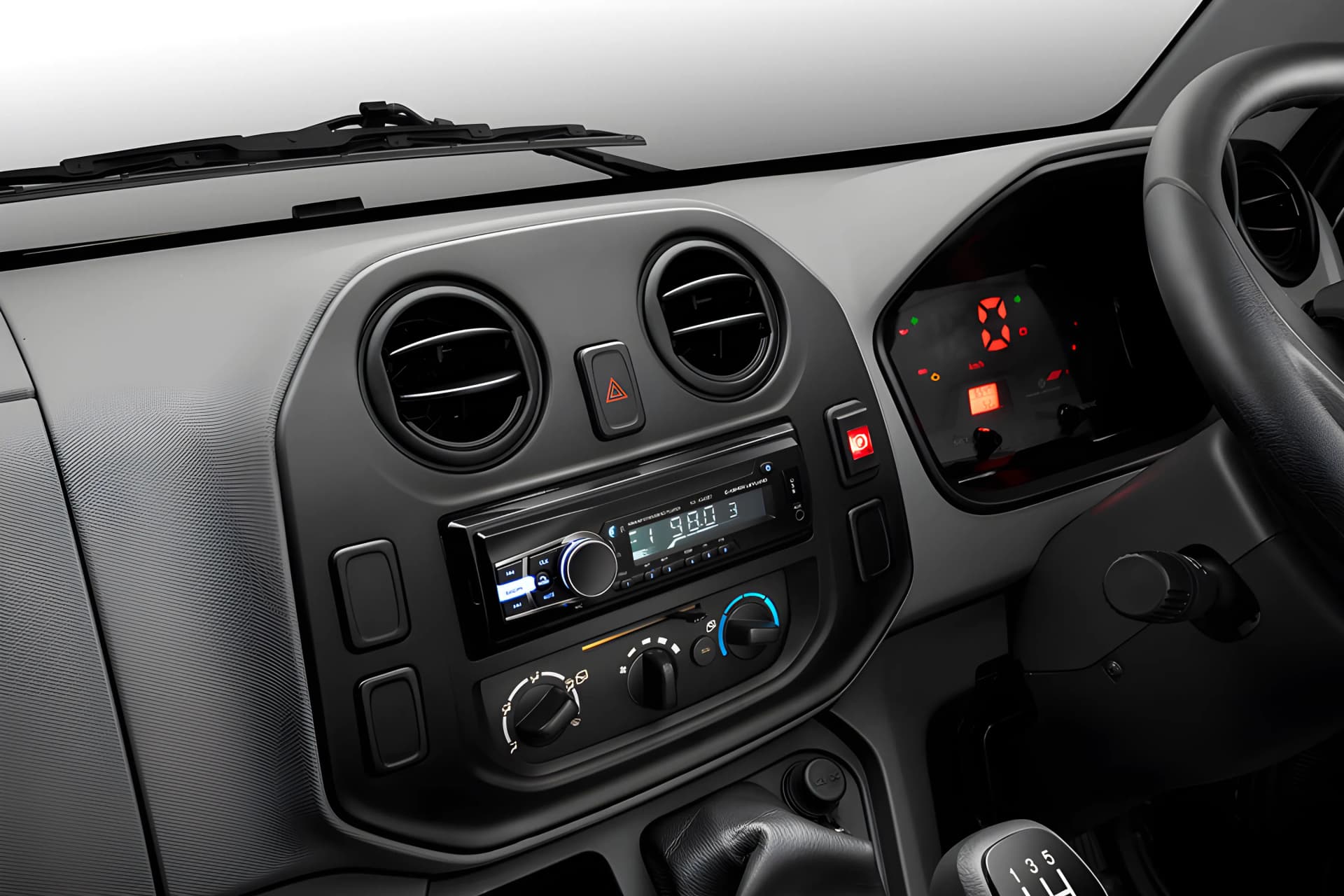 Ashok Leyland Bada Dost i4 Infotainment System View