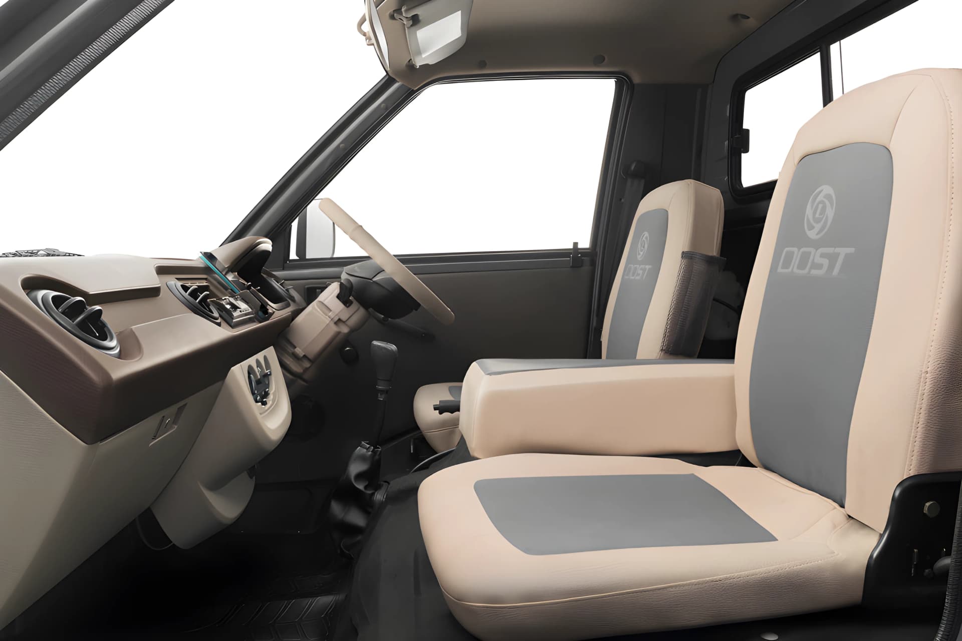 Ashok Leyland Dost XL Front Seat View