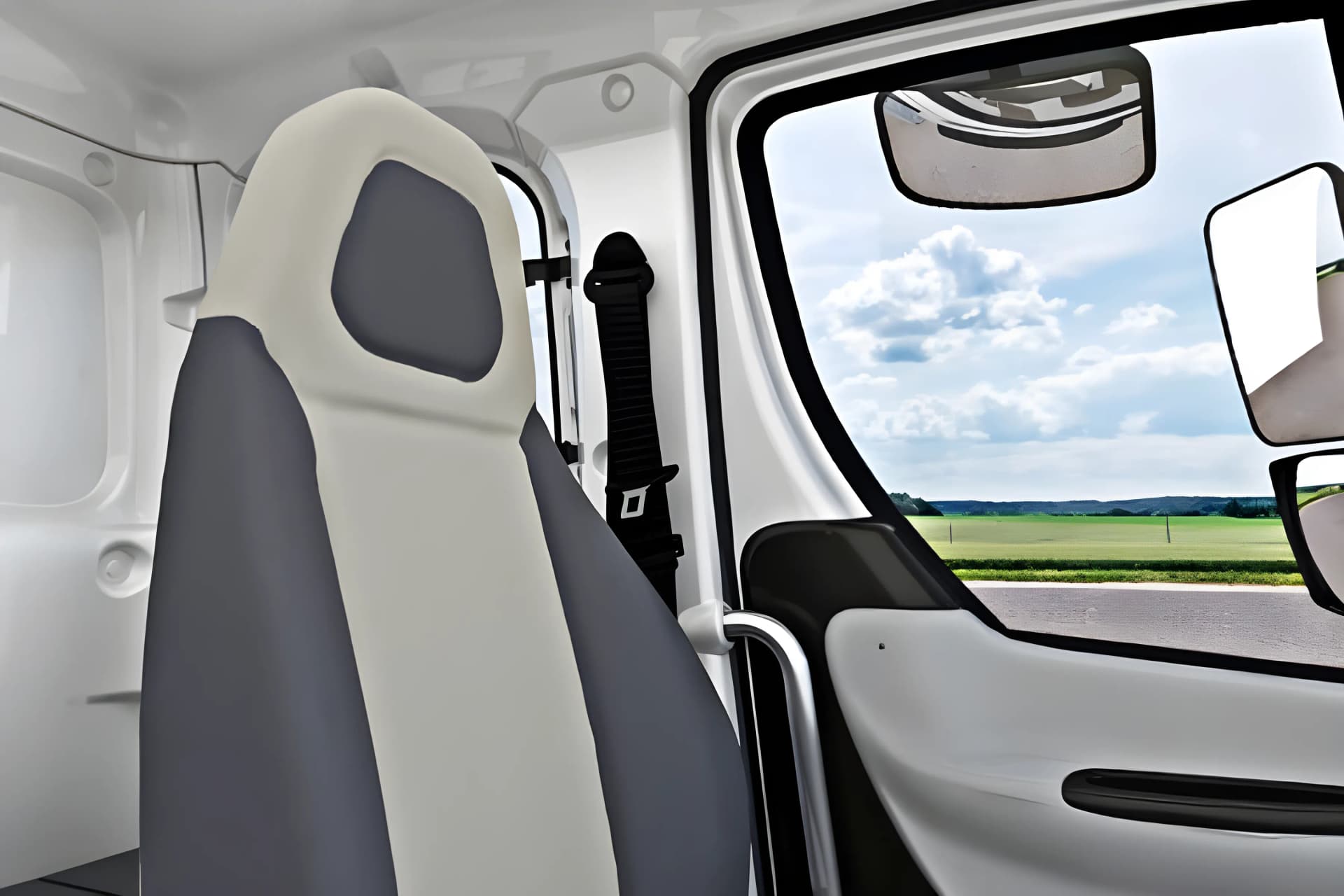 Ashok Leyland Ecomet 1115 Passenger Seat Headrest View