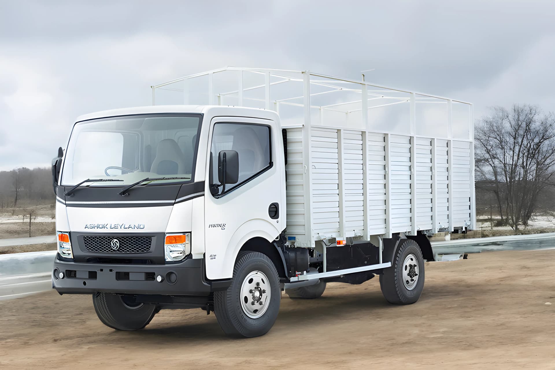 Ashok Leyland Partner 4 Tyre Front Left View