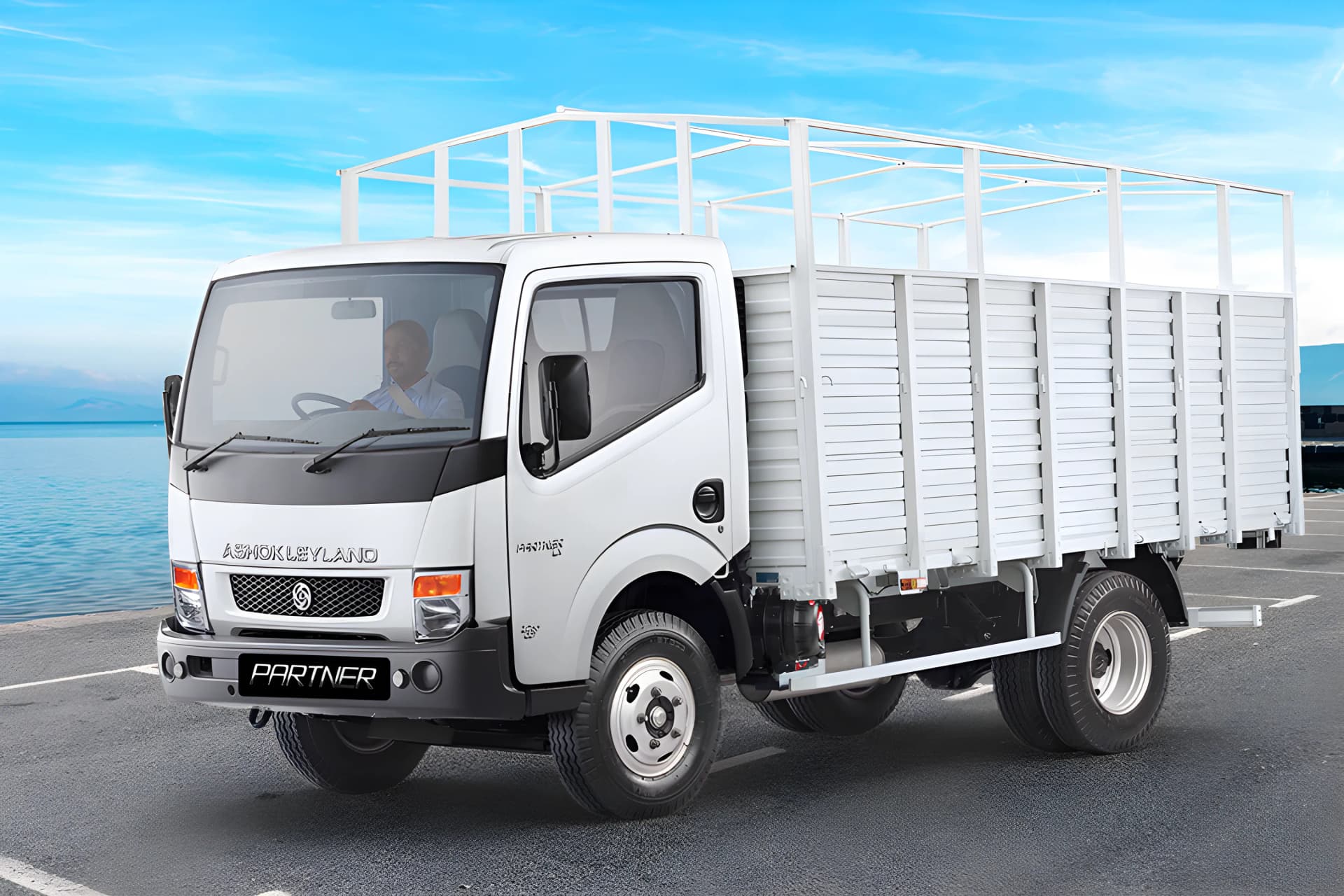 Ashok Leyland Partner 6 Tyre Front Left View