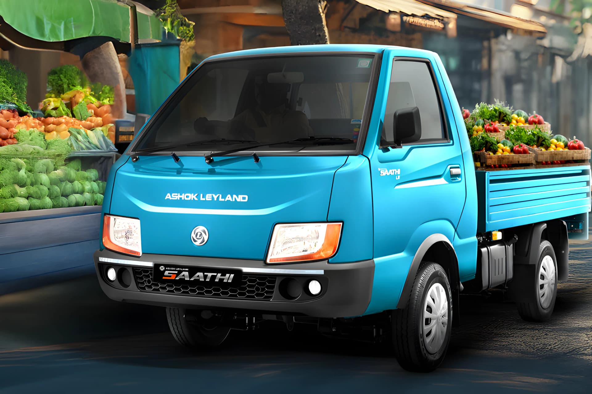 Ashok Leyland Saathi Windshield View