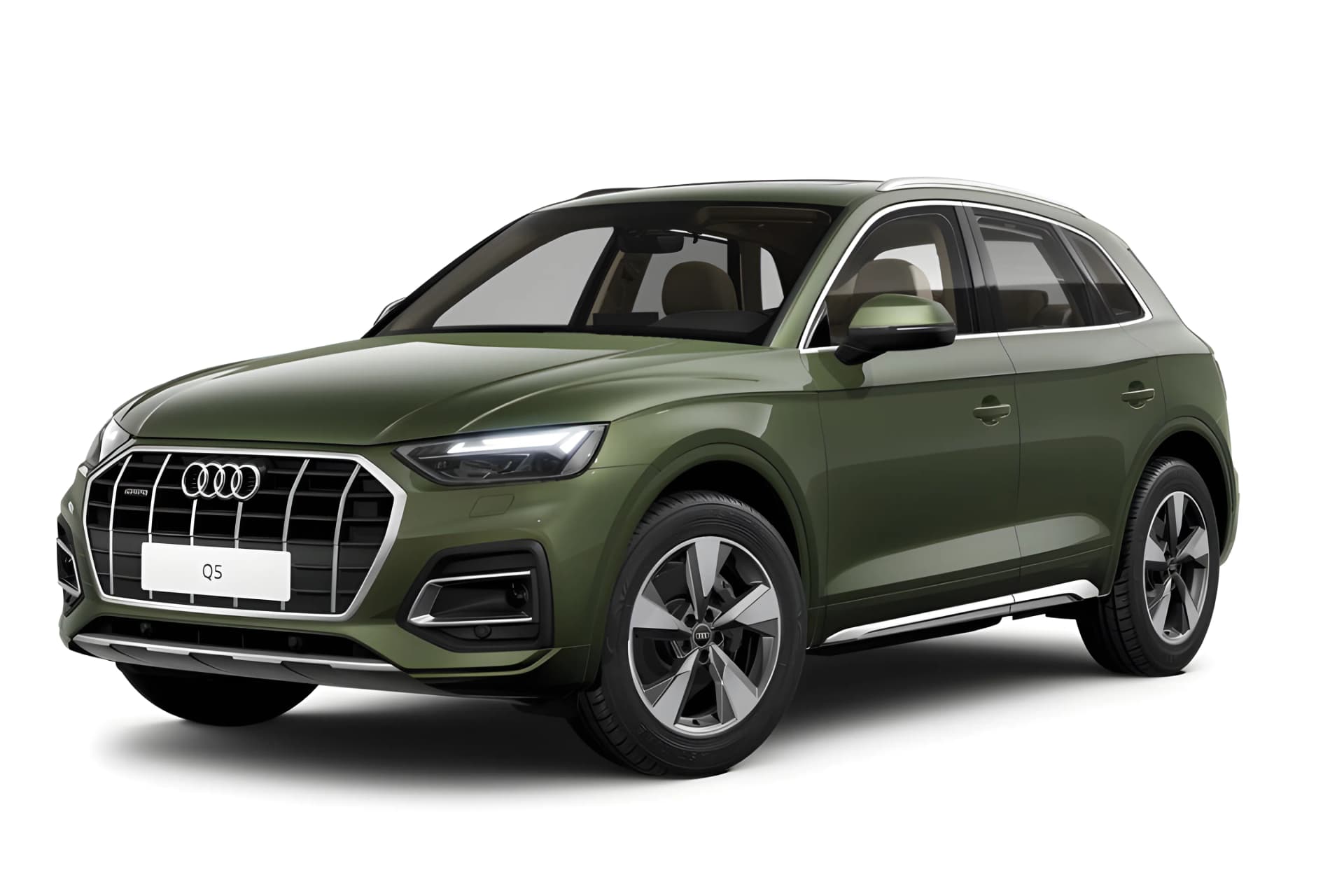 Audi Q5 District Green Metallic color