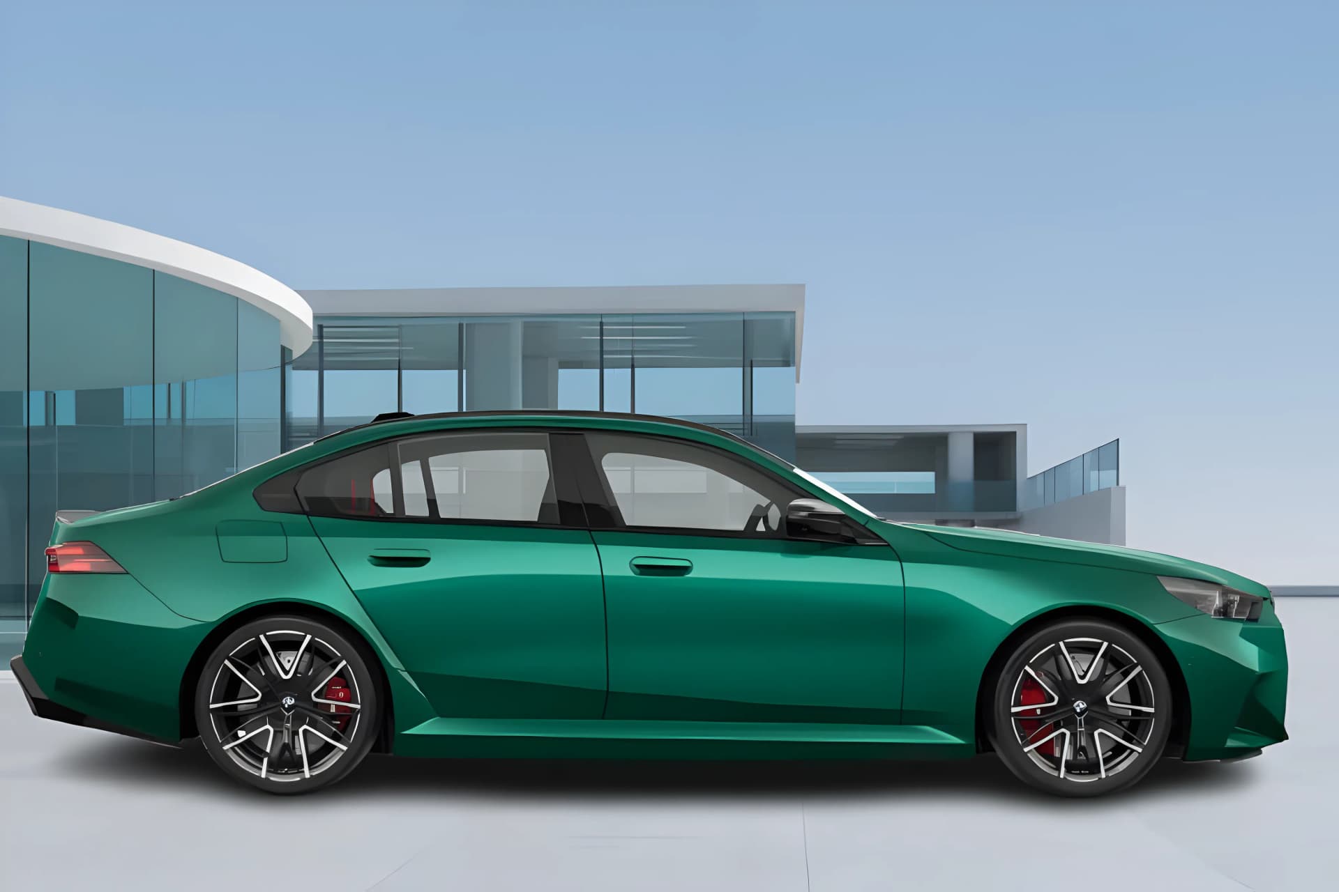BMW M5 Hybrid Right Side View