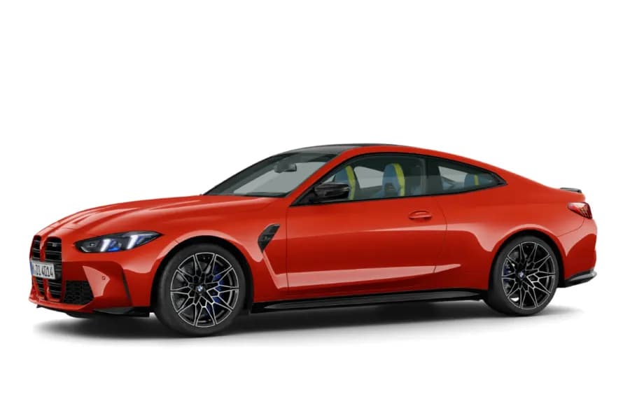 BMW M8 Coupe Competition Toronto Red color