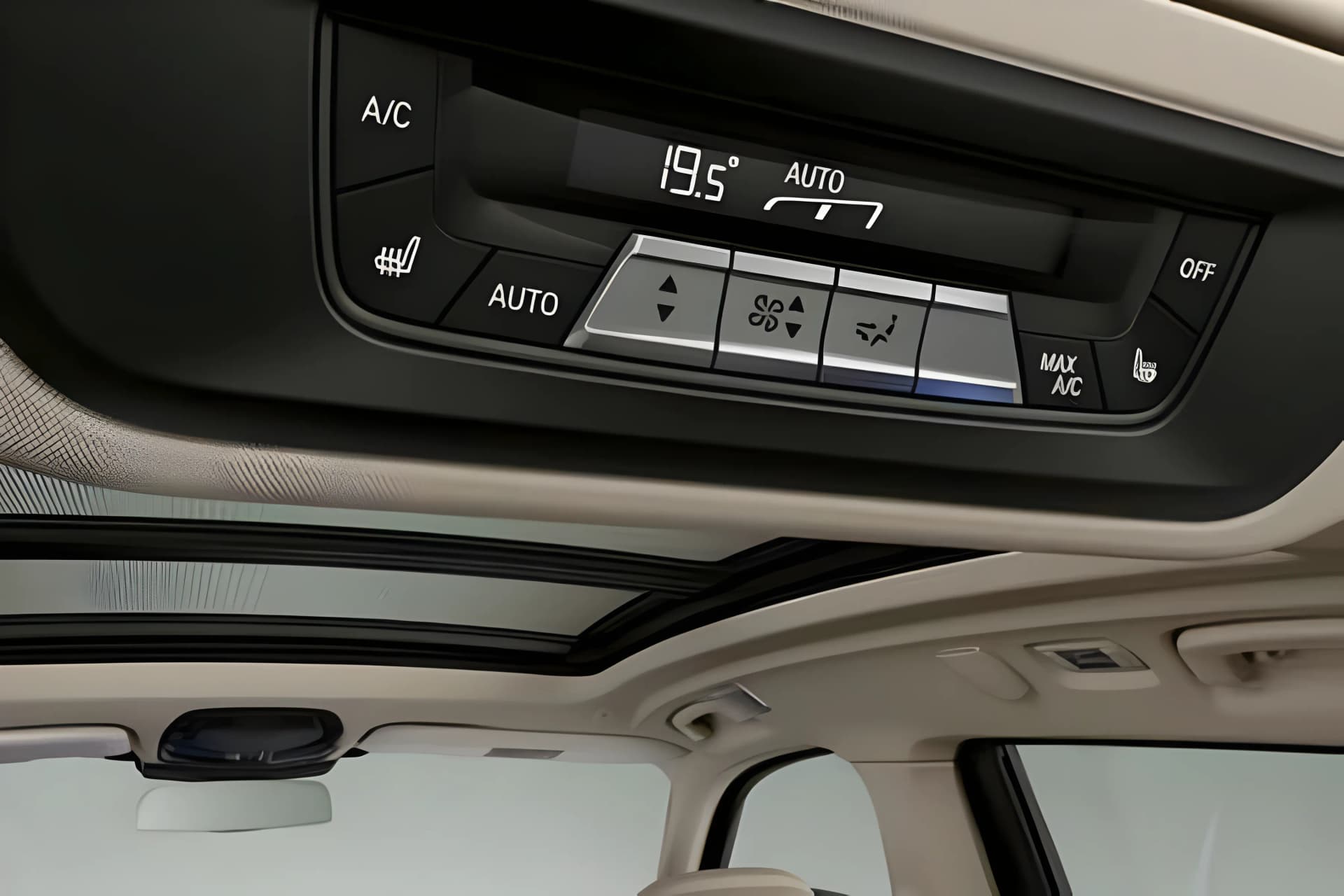 BMW X7 AC Control View