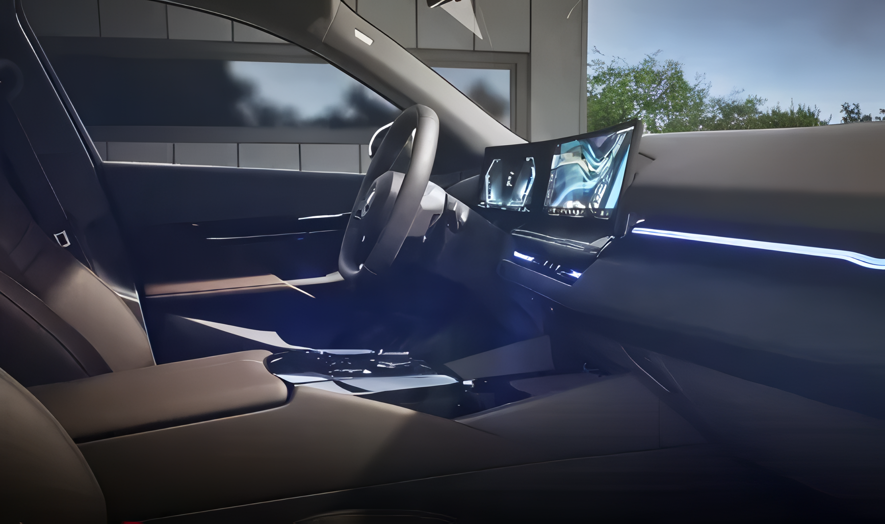 BMW i7 Electric Centre Console Armrest With Storage View
