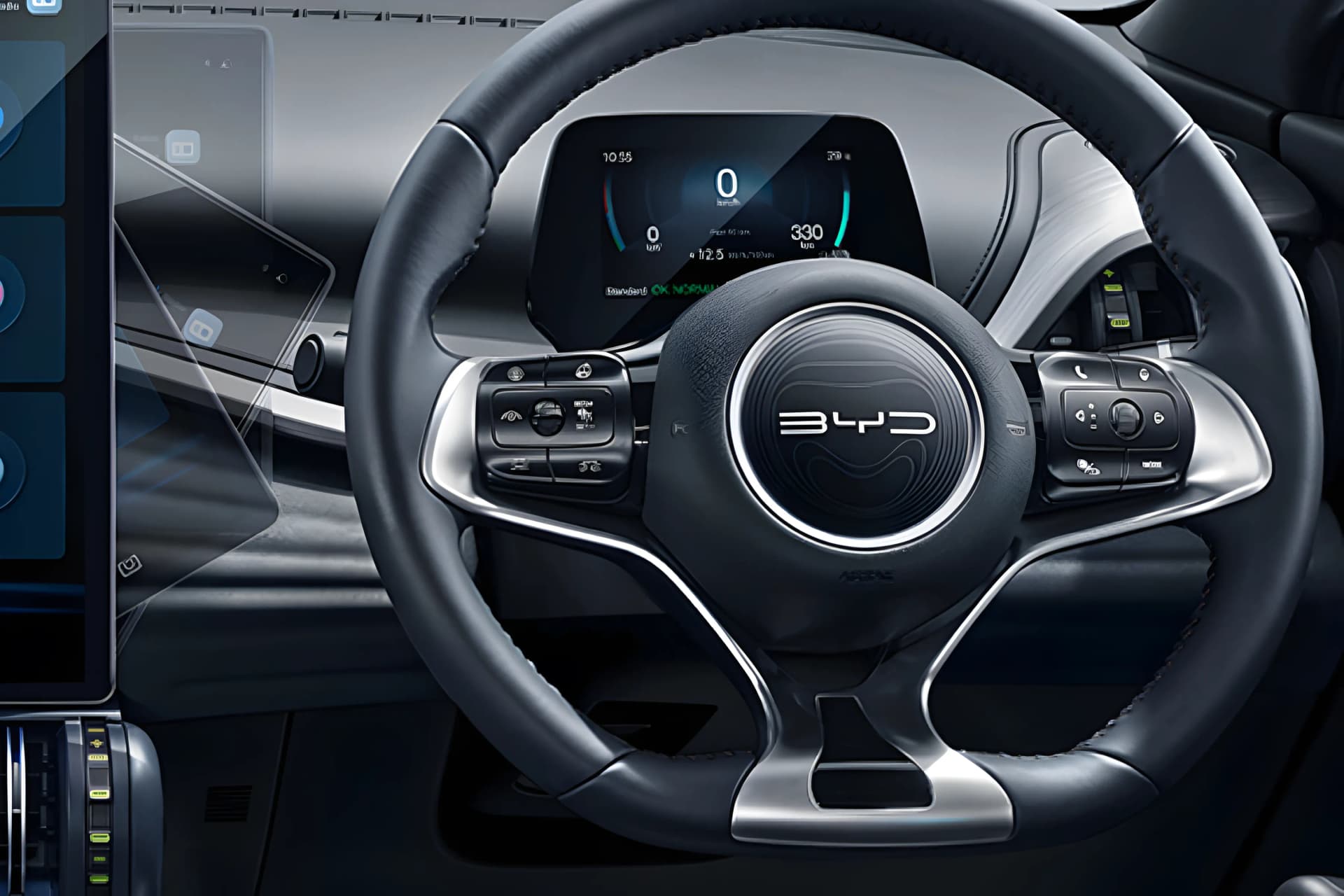 BYD Atto3 Electric Steering View