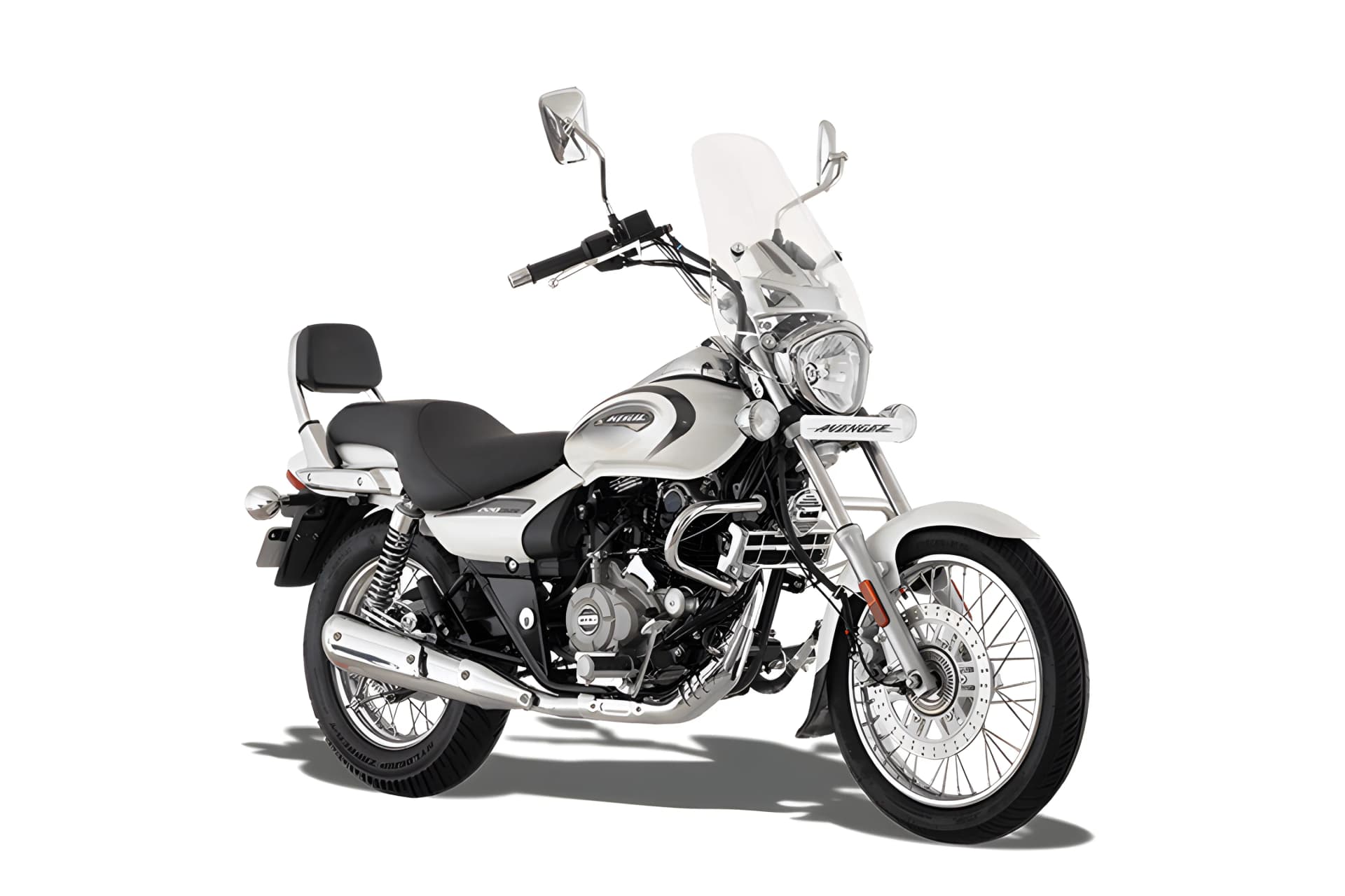Bajaj Avenger 220 Cruise Moon White color