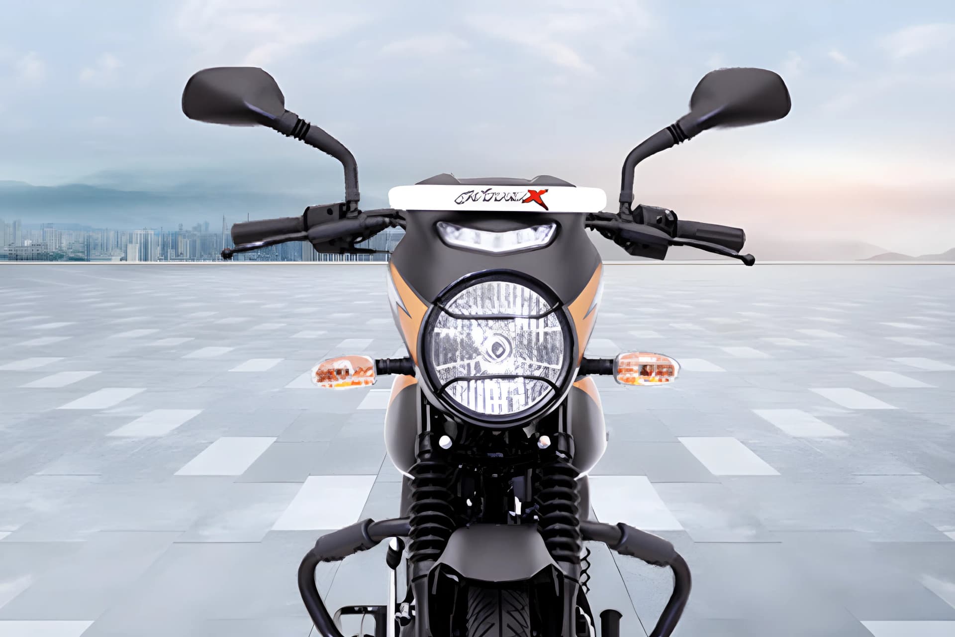 Bajaj CT 110X Headlight View