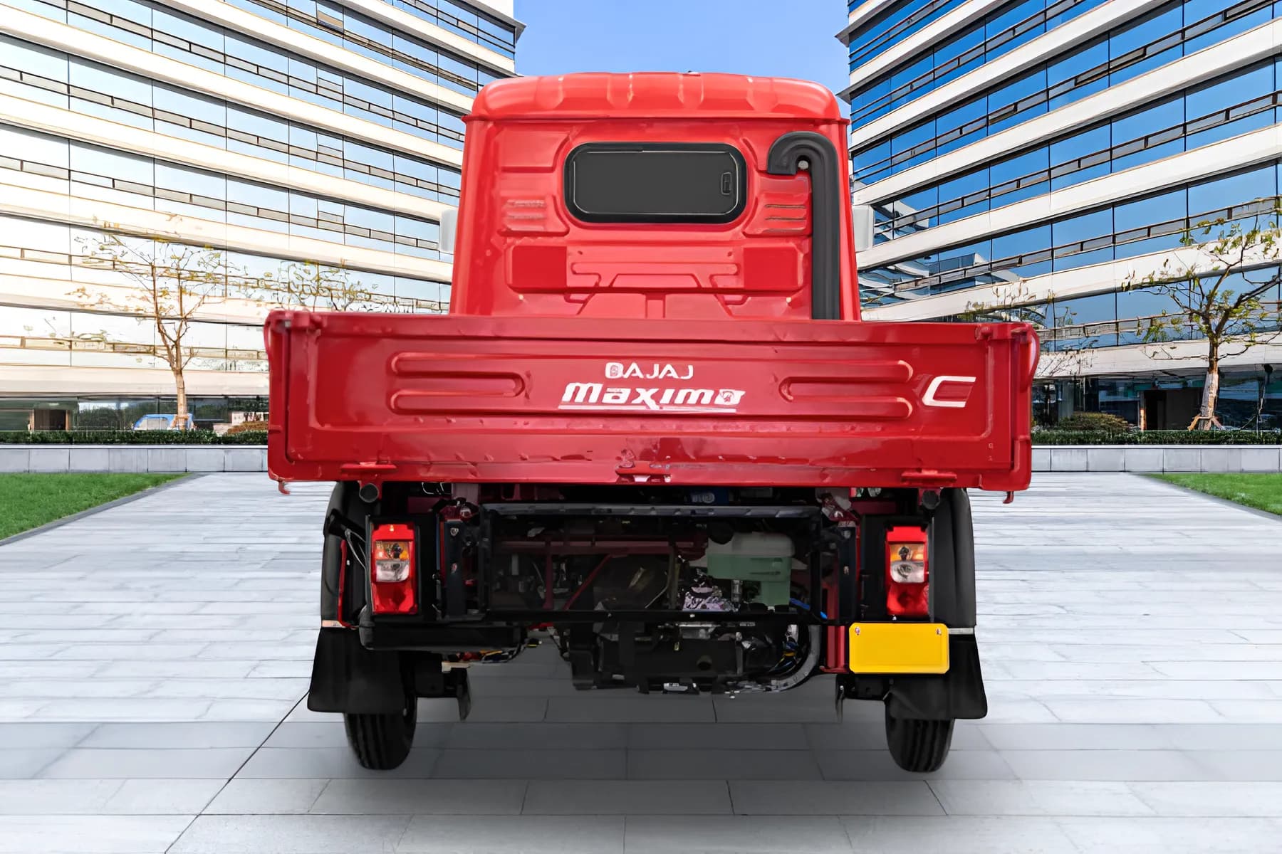 Bajaj Maxima C Diesel Rear Side View