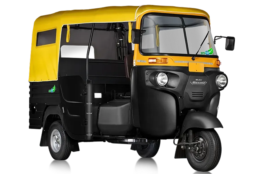 Bajaj Maxima X Wide Diesel  Black-Yellow color