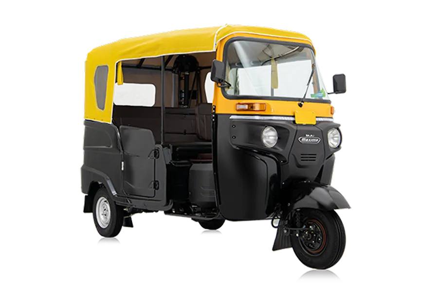 Bajaj Maxima Z Diesel  Black-Yellow color