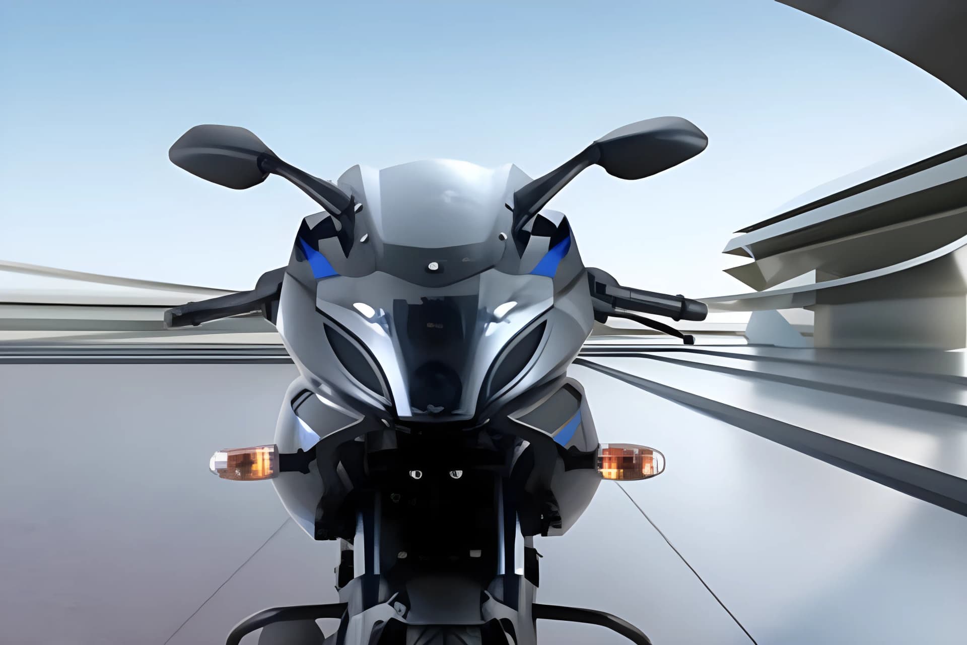 Bajaj Pulsar 220 F Headlight View