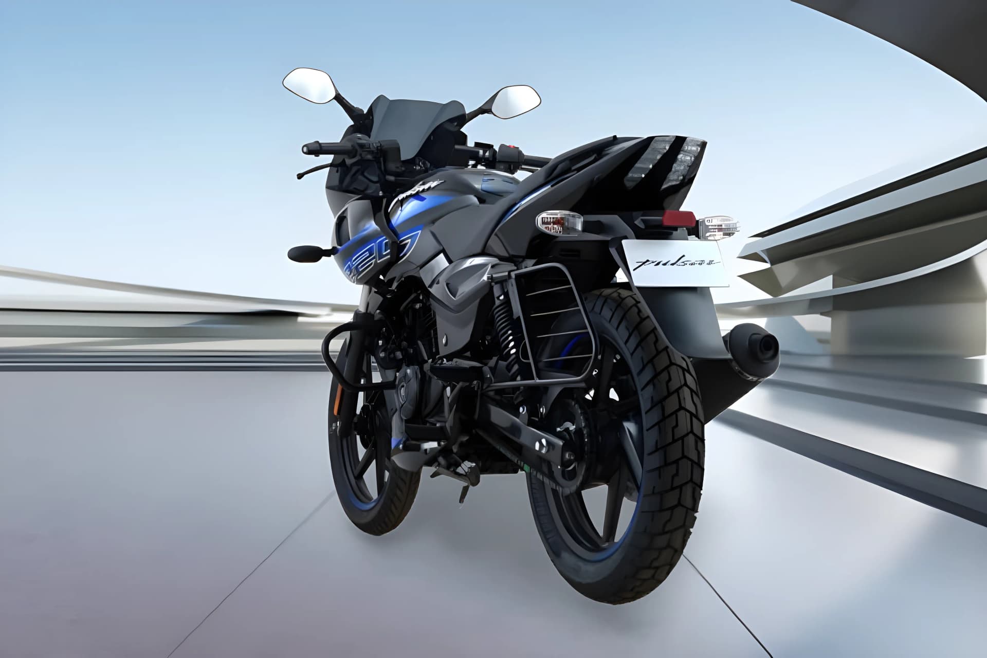 Bajaj Pulsar 220 F Rear View