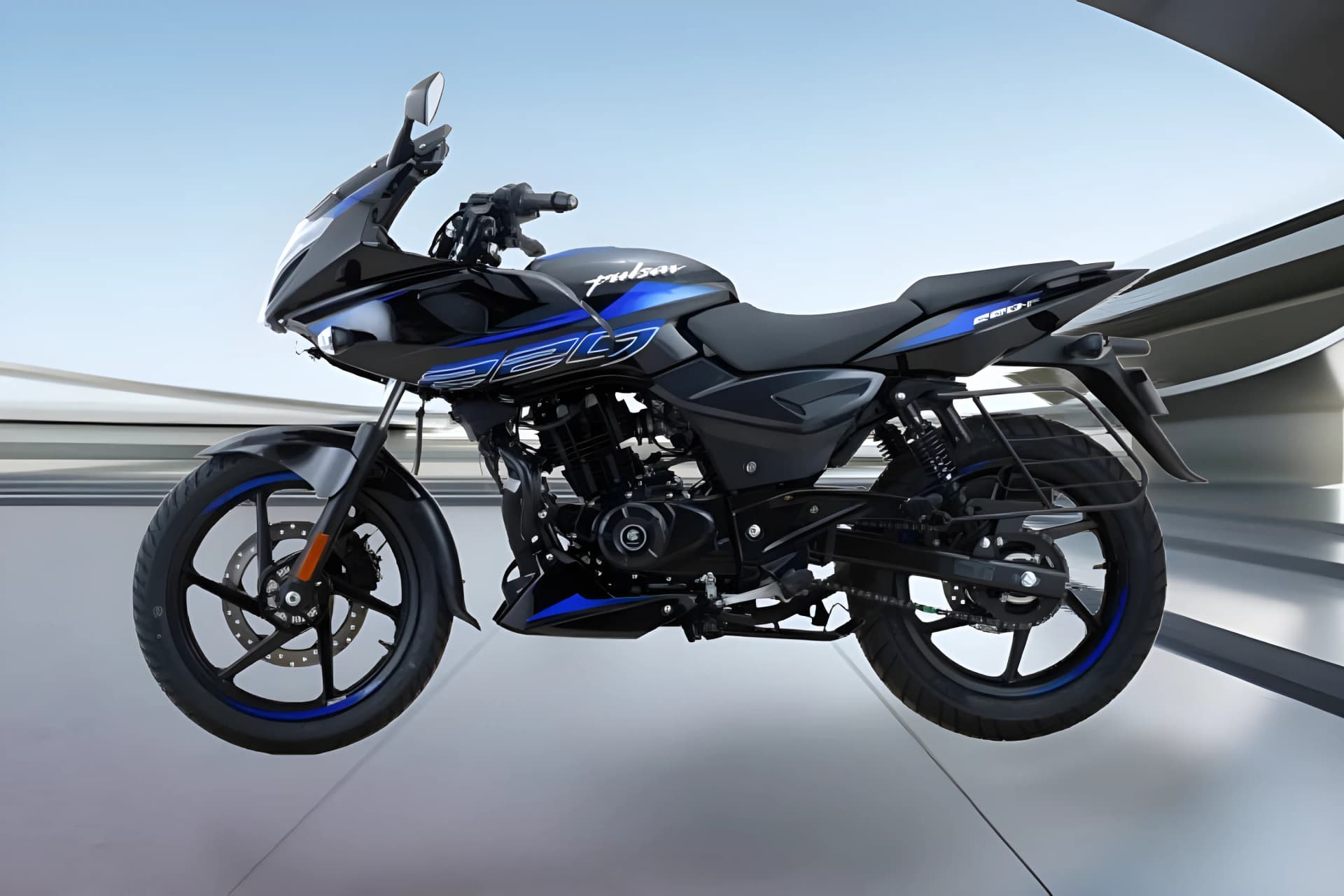 Bajaj Pulsar 220 F Left Side View