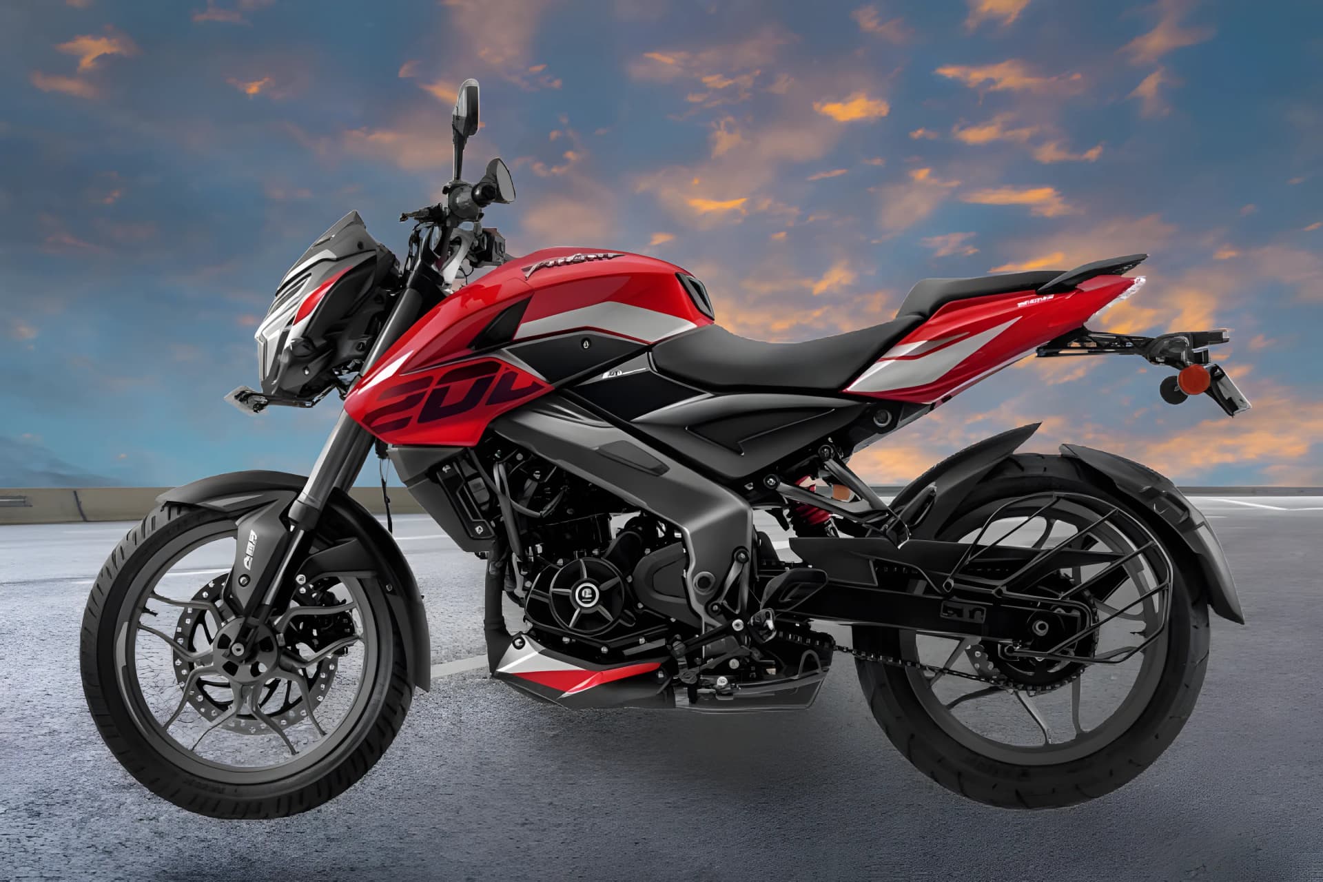 Bajaj Pulsar NS 200 Left Side View