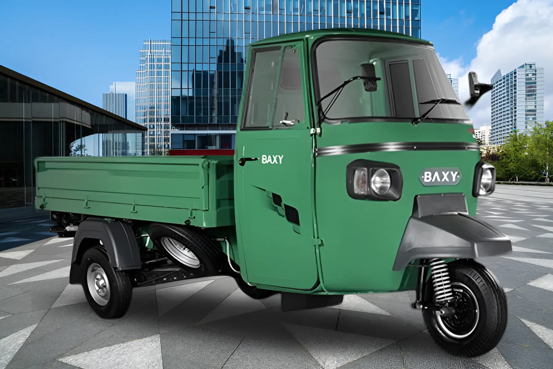 Baxy Super King Cargo CNG Right Side View