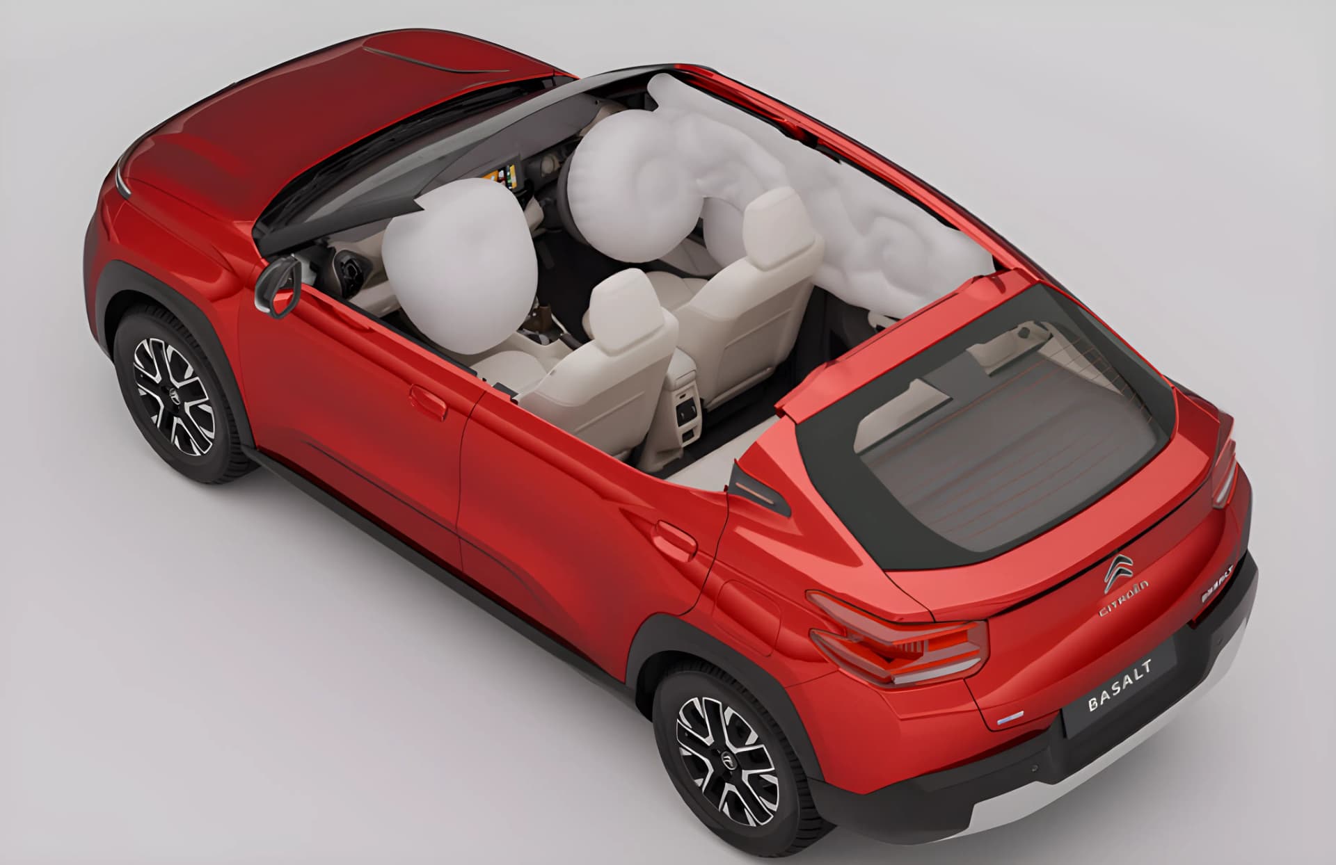 Citroen Basalt Airbags View