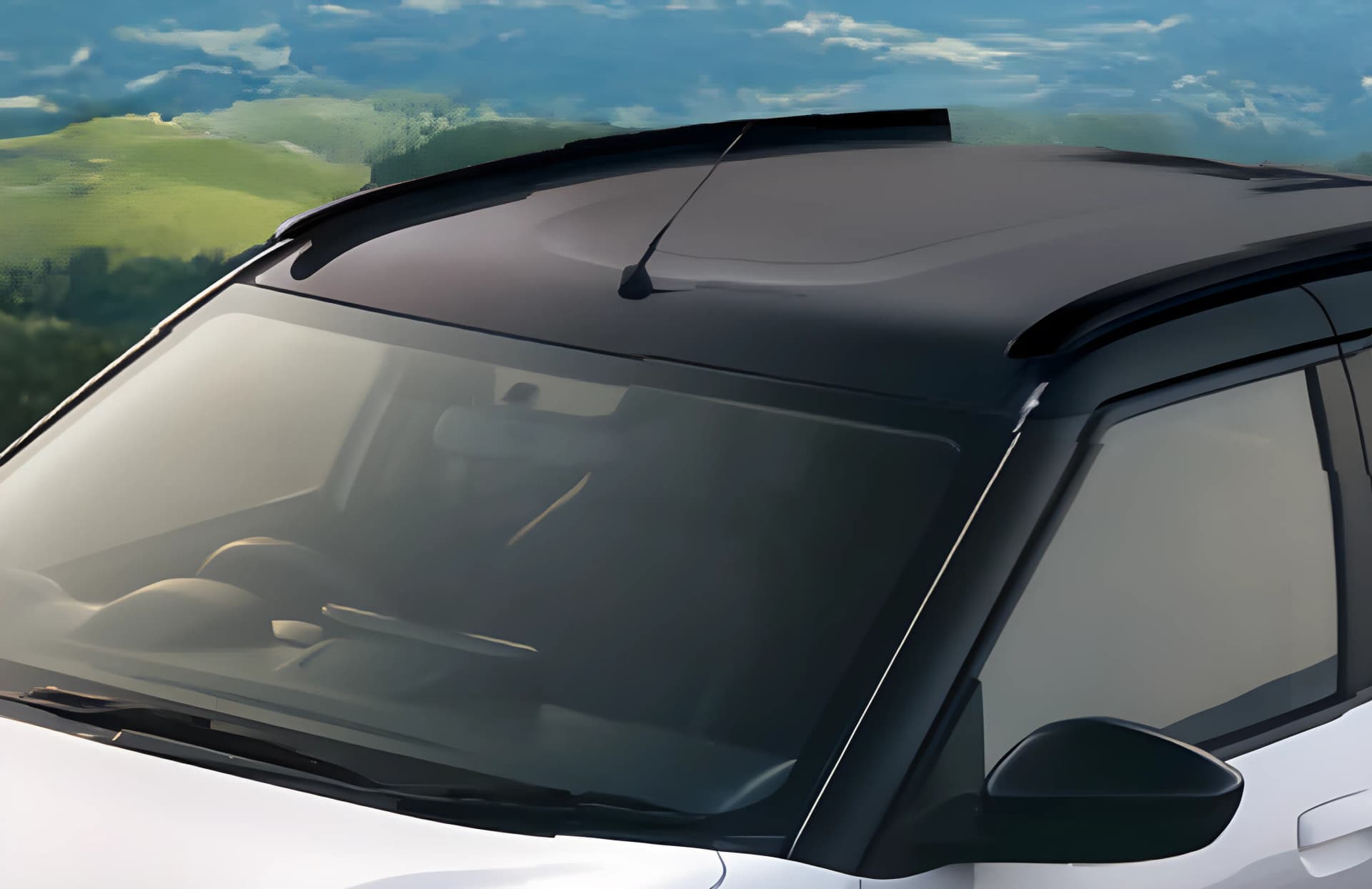 Citroen C3 Front Mirror View