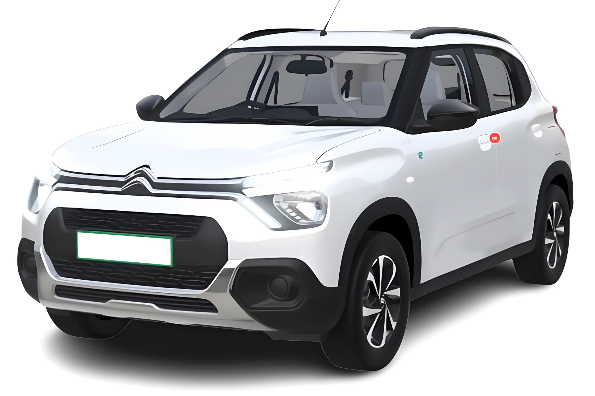 Citroen E C3 EV Polar White color
