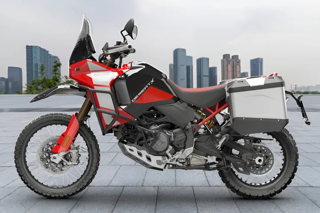 Ducati DesertX Left Side View