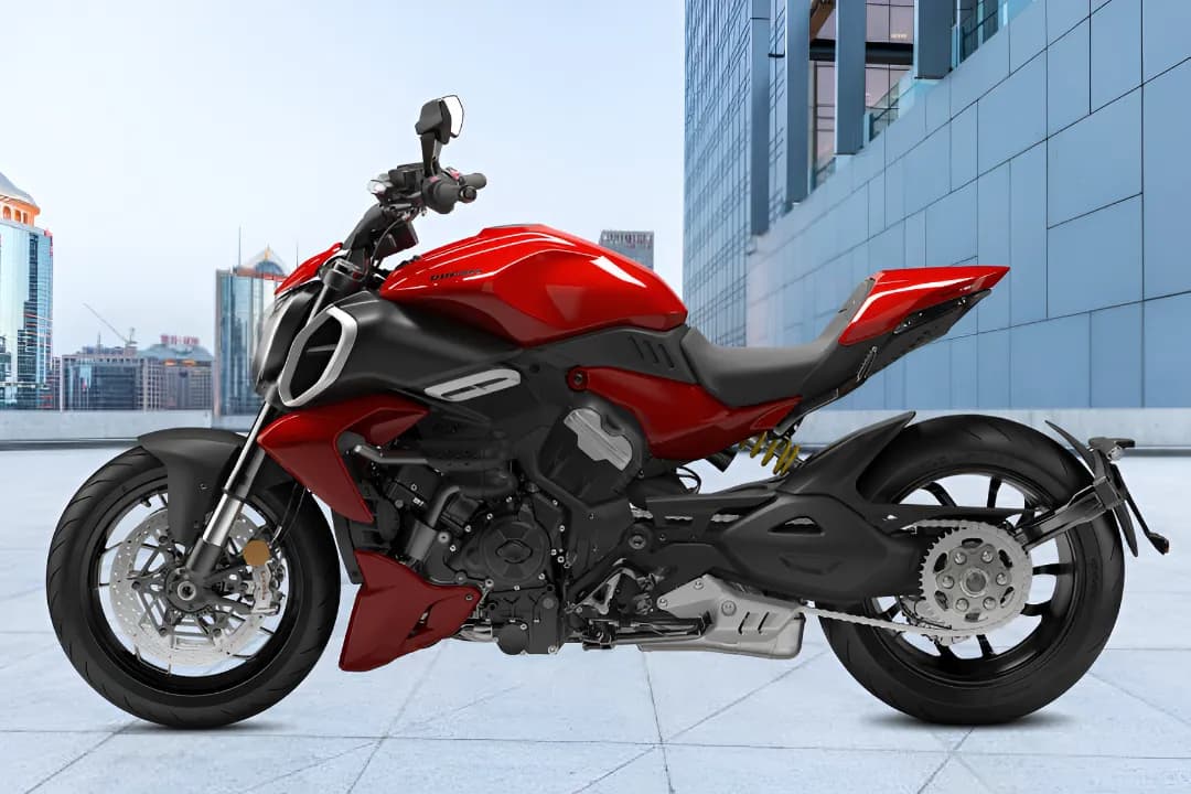 Ducati Diavel Left Side View