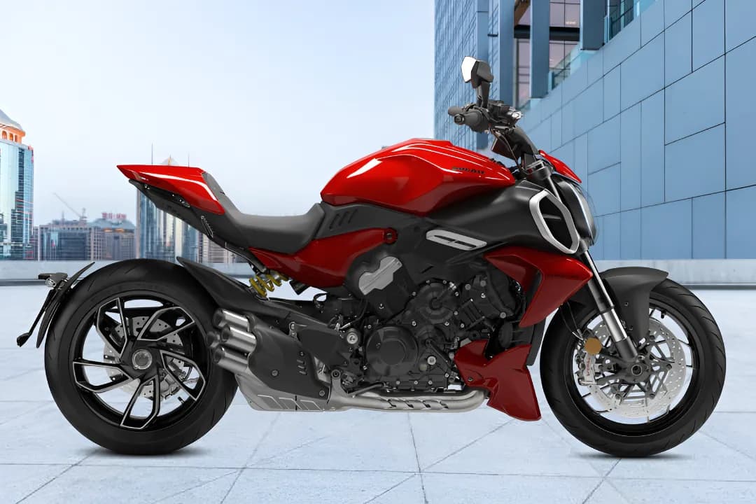 Ducati Diavel Right Side View