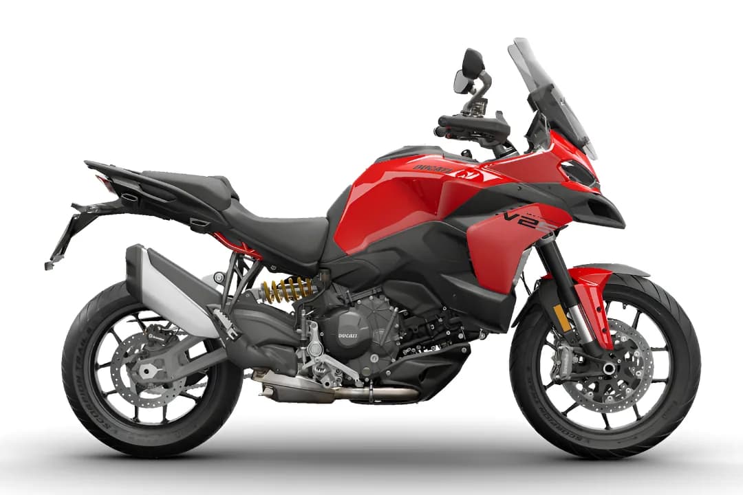 Ducati Multistrada V2 Red color