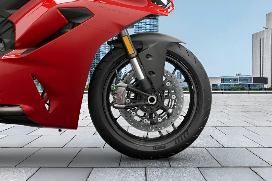 Ducati Panigale V2 Front Wheel View