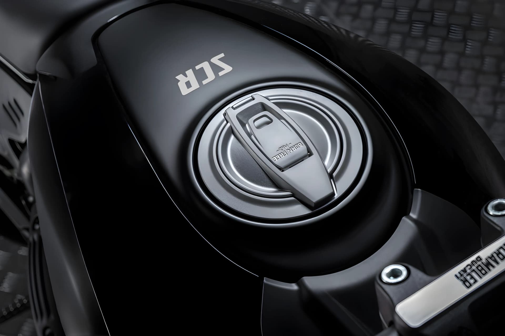 Ducati Scrambler Full Throttle Fuel Filler Cap View