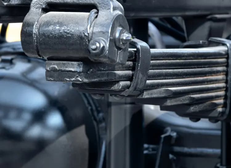 Eicher 2050 C Multi-Leaf Spring Suspension View
