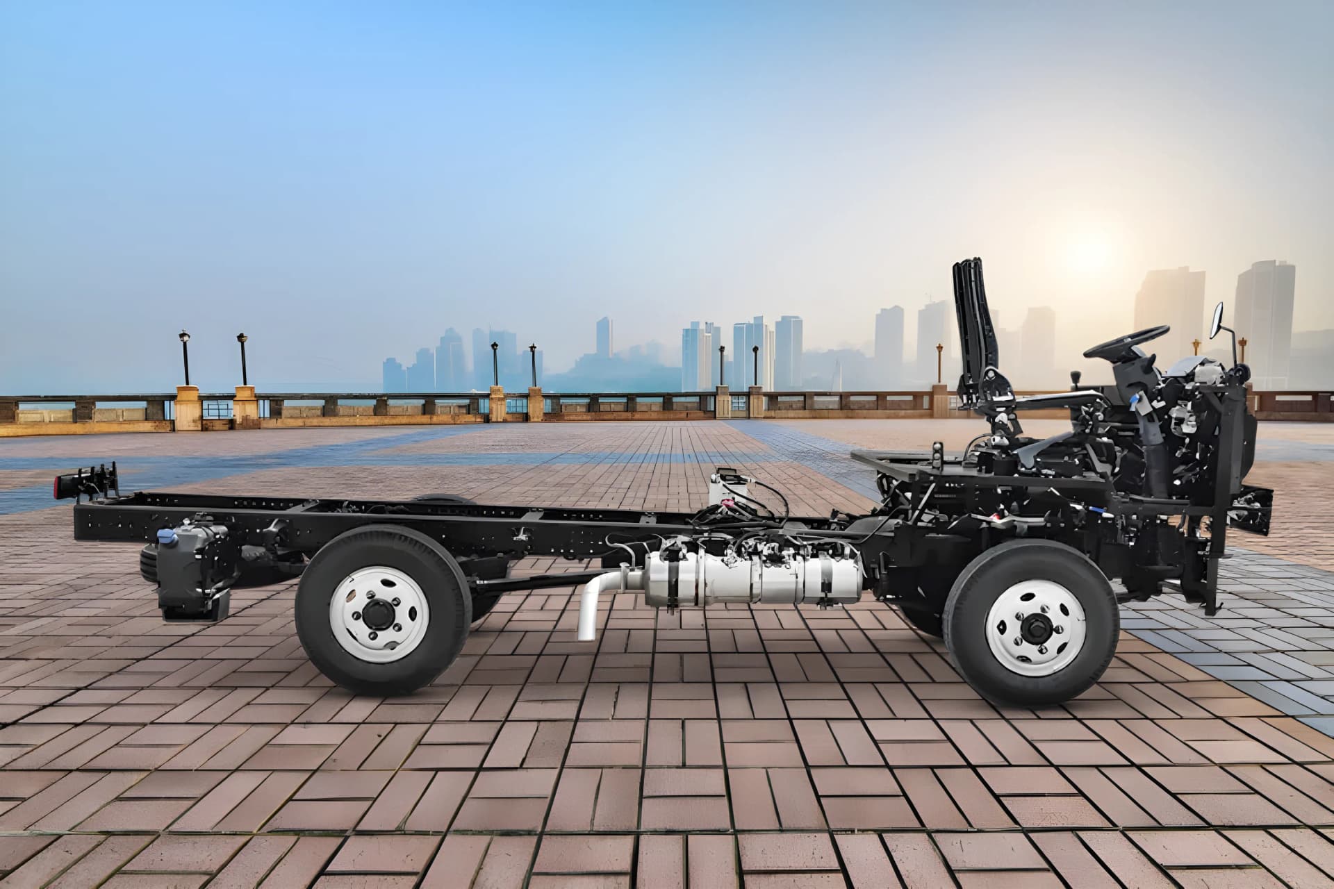 Eicher 2050 C Rolling Chassis View