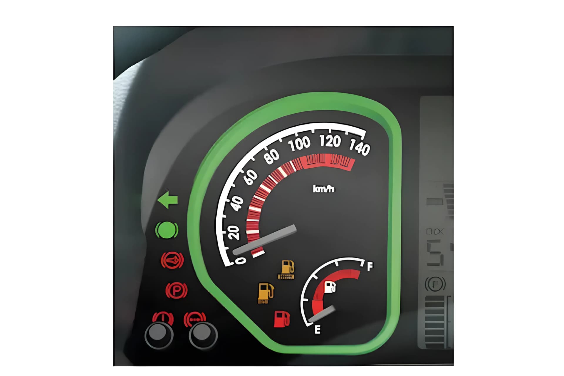 Eicher 2050 D interior