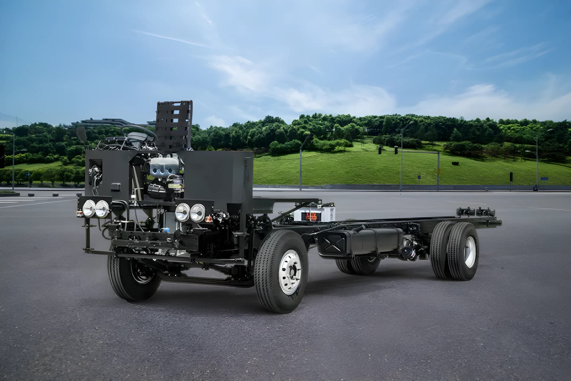 Eicher 2075 G Image Chassis View