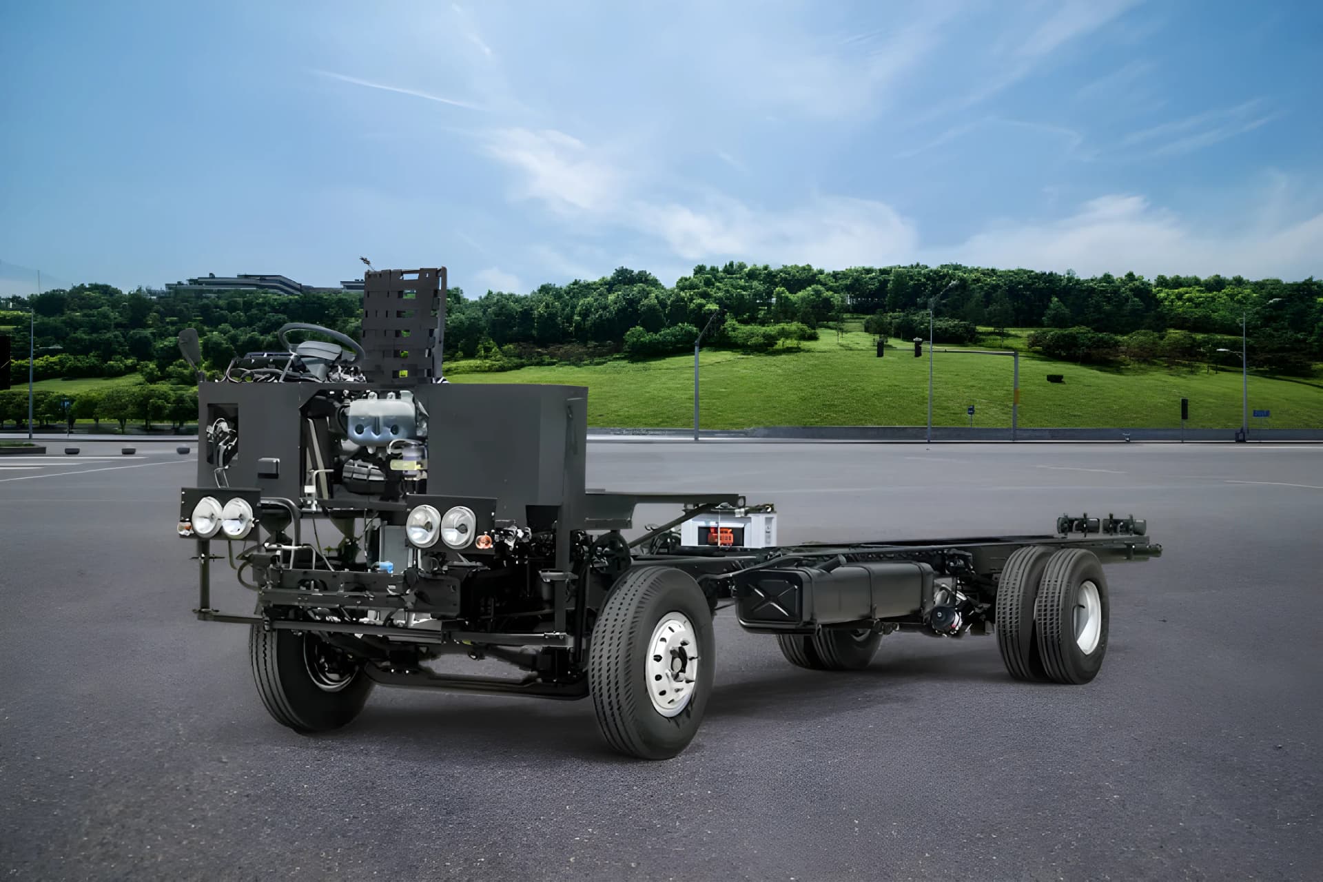 Eicher 2112 M Image (Chassis View)
