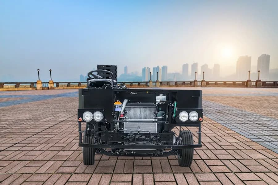 Eicher Pro 3011 K Front Chassis View