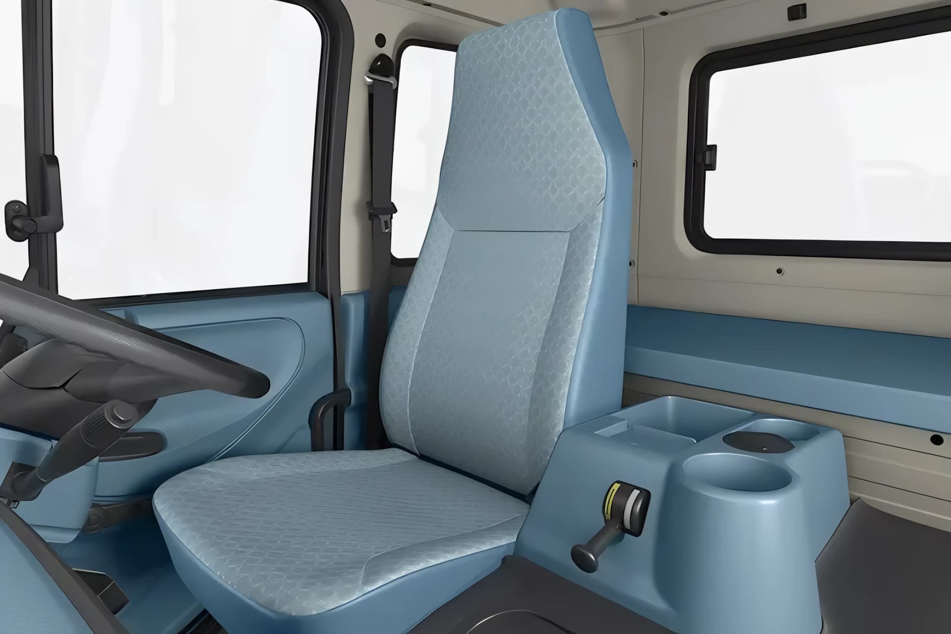 Eicher Pro 6028TM 157 KW Driver Seat View
