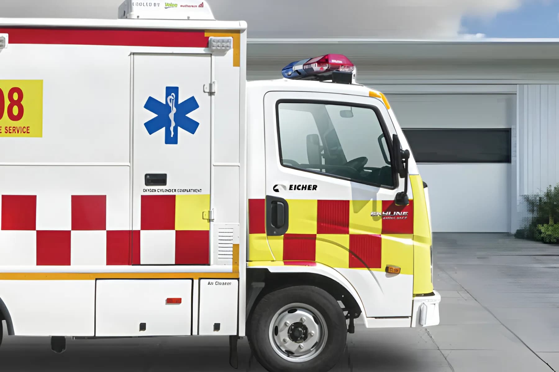 Eicher Skyline Ambulance Chassis Cab